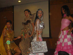 LES Creative Recyclable Fashion Show